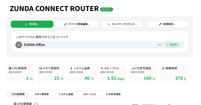 現場は電源を入れるだけ